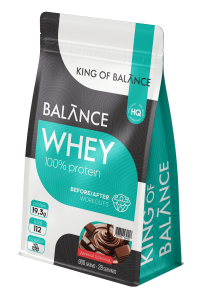 WHEY PROTEIN 900 г. двойной шоколад  (King of balance)