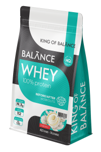 WHEY PROTEIN 450 г. рафаэло  (King of balance) WHEY PROTEIN 450 г. рафаэло  (King of balance)