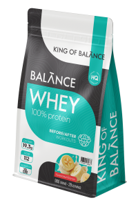 WHEY PROTEIN 900 г. банан  (King of balance)