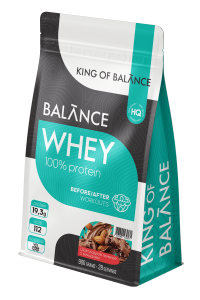 WHEY PROTEIN 900 г. печенье с миндалём  (King of balance)