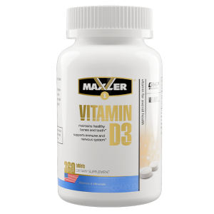 VITAMIN D3 360 таб.  (Maxler) VITAMIN D3 360 таб.  (Maxler)