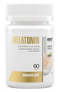 MELATONIN 3MG 60 таб. (Maxler) MELATONIN 3MG 60 таб. (Maxler)