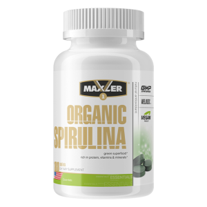 ORGANIC SPIRULINA 500MG 180 таб.  (Maxler) ORGANIC SPIRULINA 500MG 180 таб.  (Maxler)
