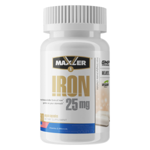IRON 25MG 90 кап.  (Maxler)
