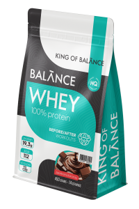 WHEY PROTEIN 450 г. двойной шоколад  (King of balance)